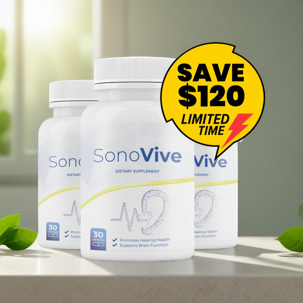Sonovive - 3 Bottles