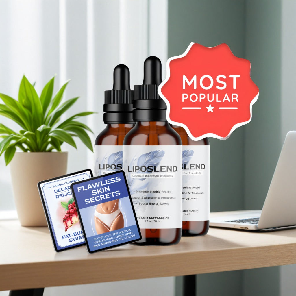 LipoSlend - 3 Bottles + 2  Ebooks